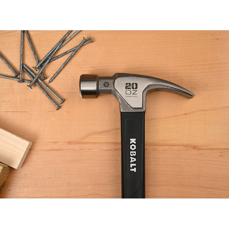 20 Ounce(S) Smooth Face Steel Head Fiberglass Claw Hammer