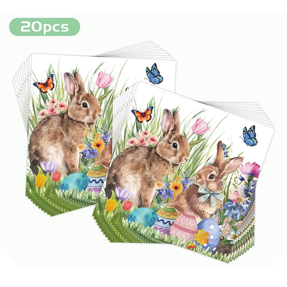 Easter Banner Easter Sign Garlands Rabbit Swirl Hanging Decoration Easter Egg Carrot Bunny Banner Happy Easter Party Decorations