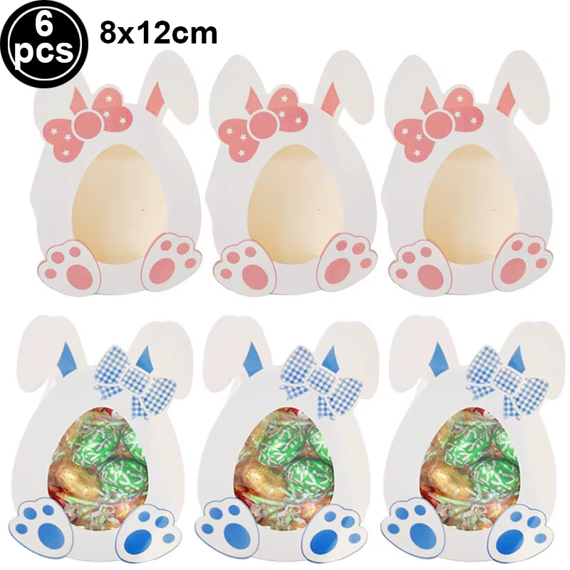 Easter Banner Easter Sign Garlands Rabbit Swirl Hanging Decoration Easter Egg Carrot Bunny Banner Happy Easter Party Decorations