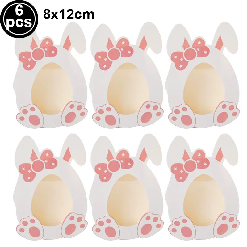 Easter Banner Easter Sign Garlands Rabbit Swirl Hanging Decoration Easter Egg Carrot Bunny Banner Happy Easter Party Decorations