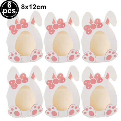 Easter Banner Easter Sign Garlands Rabbit Swirl Hanging Decoration Easter Egg Carrot Bunny Banner Happy Easter Party Decorations