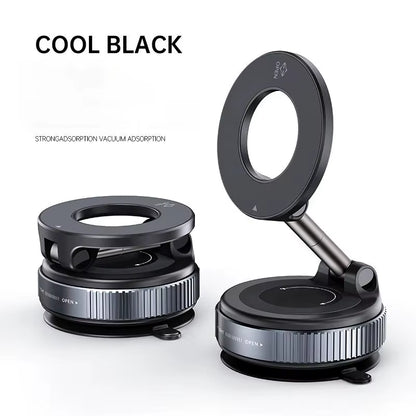 For Magsafe Car Phone Holder Suction Cup Vacuum Magnetic Phone Hholder 360° Rotatable and Foldable Phone Holder