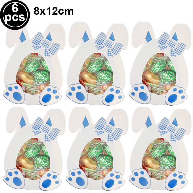 Easter Banner Easter Sign Garlands Rabbit Swirl Hanging Decoration Easter Egg Carrot Bunny Banner Happy Easter Party Decorations