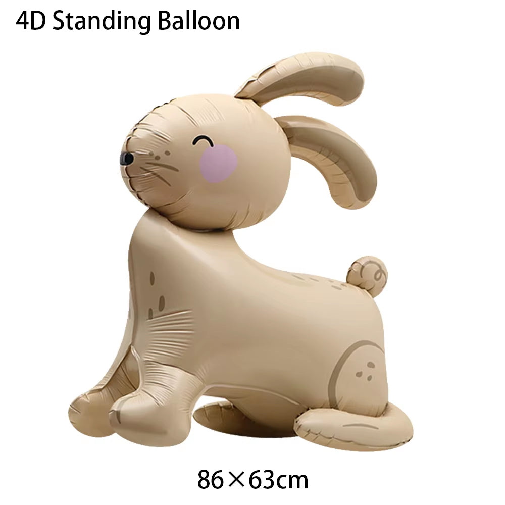 Easter Banner Easter Sign Garlands Rabbit Swirl Hanging Decoration Easter Egg Carrot Bunny Banner Happy Easter Party Decorations